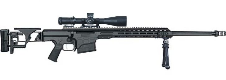 Barrett MRAD .300 PRC 26" Barrel 10 Round Folding Stock Bolt Action Repeater Rifle Black Atlas Bipod w/ Nightforce ATACR 5-25X56 C553 18499