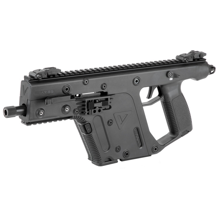 KRISS USA VECTOR SDP Gen II Pistol Semi-automatic 10MM 5.5" Barrel Threaded Barrel Polymer Black Flip Up Sights 15 Rounds 1 Magazine Quick Detach Sling Swivel KV10-PBL20