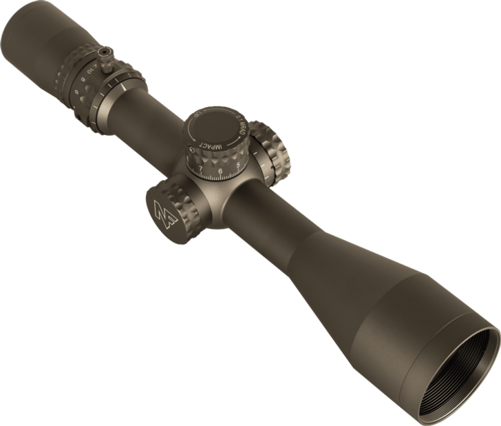 Nightforce NX8 4-32x50mm F1 ZeroStop .1 MRAD DigIllum PTL TReMoR3 Dark Earth Riflescope C666