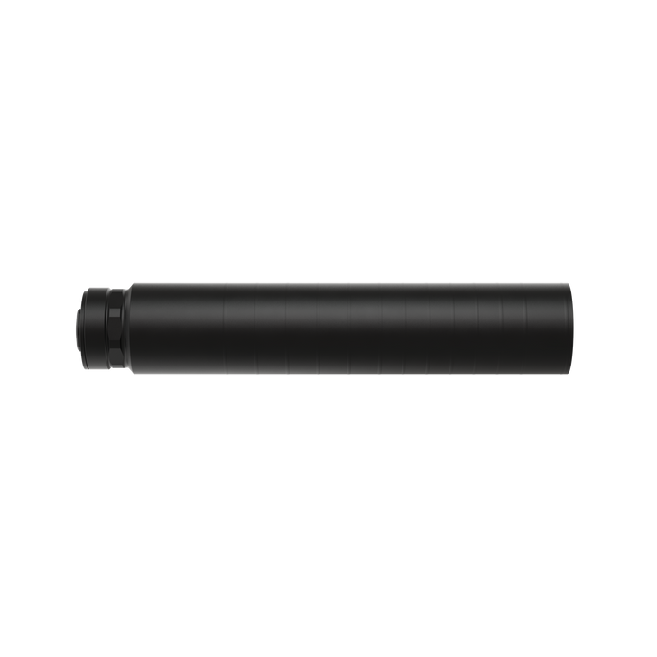 Liberty Precision Machine Mach-L Titanium .30 Caliber Rifle Silencer 7.0″ with included 5/8-24 Rearden DTA Ti Direct Thread 9.8 ounces Graphite Black LPM-10019
