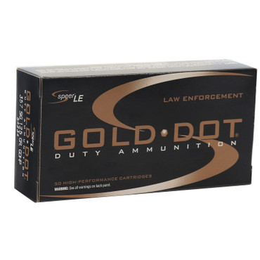 Speer .357 SIG 125gr GOLD DOT – 50rd
