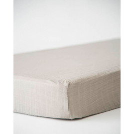 Muslin Fitted Cot Sheet - Solids