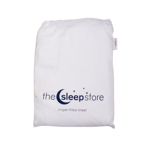 375TC Organic Fitted Bed Sheet Sateen