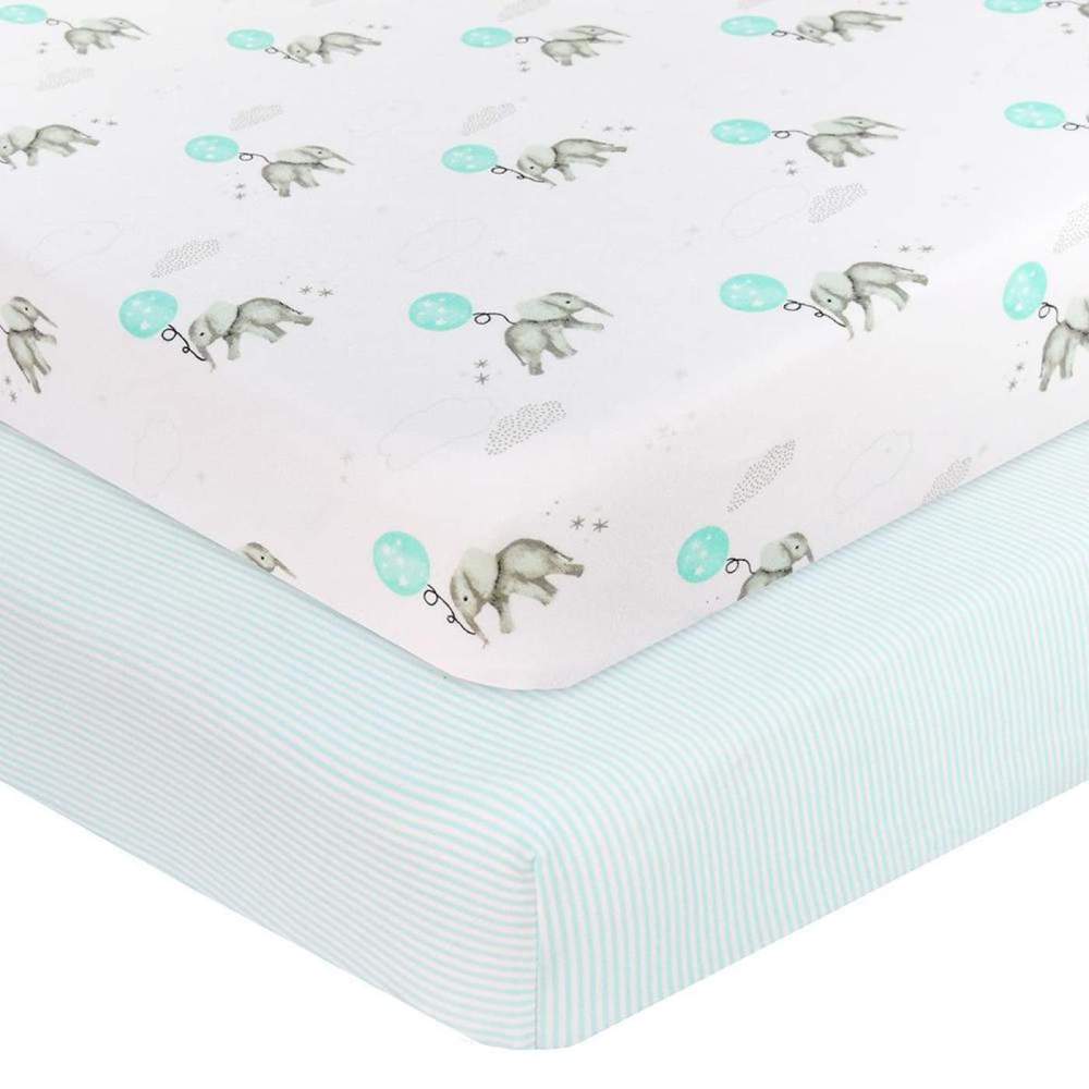 Jersey Fitted Sheet - 2pk Jersey Fitted Sheet - 2pk