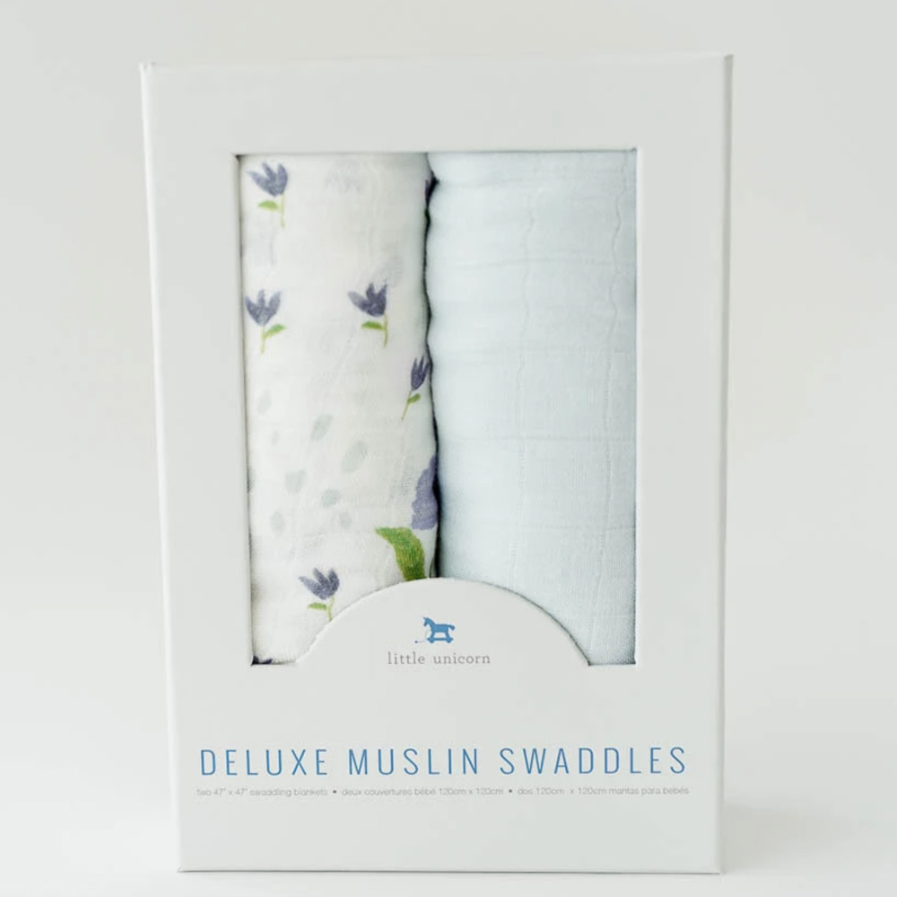 Deluxe Muslin Swaddle - 2 pack