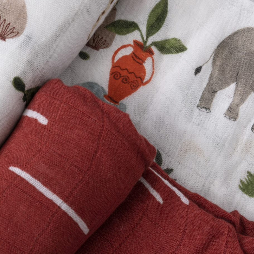 Deluxe Muslin Swaddle - 2 pack