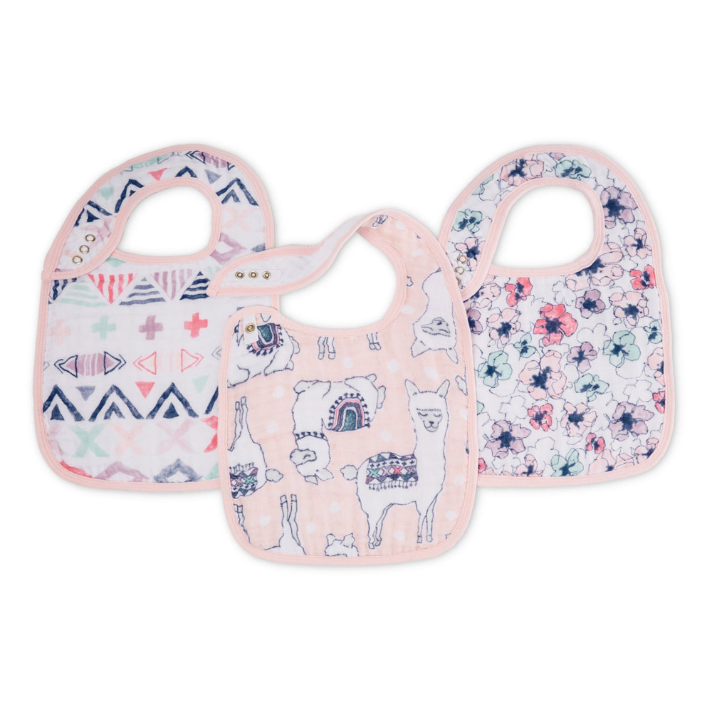 Snap Bibs - 3 pack