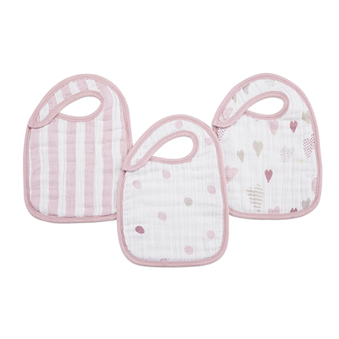 Snap Bibs - 3 pack