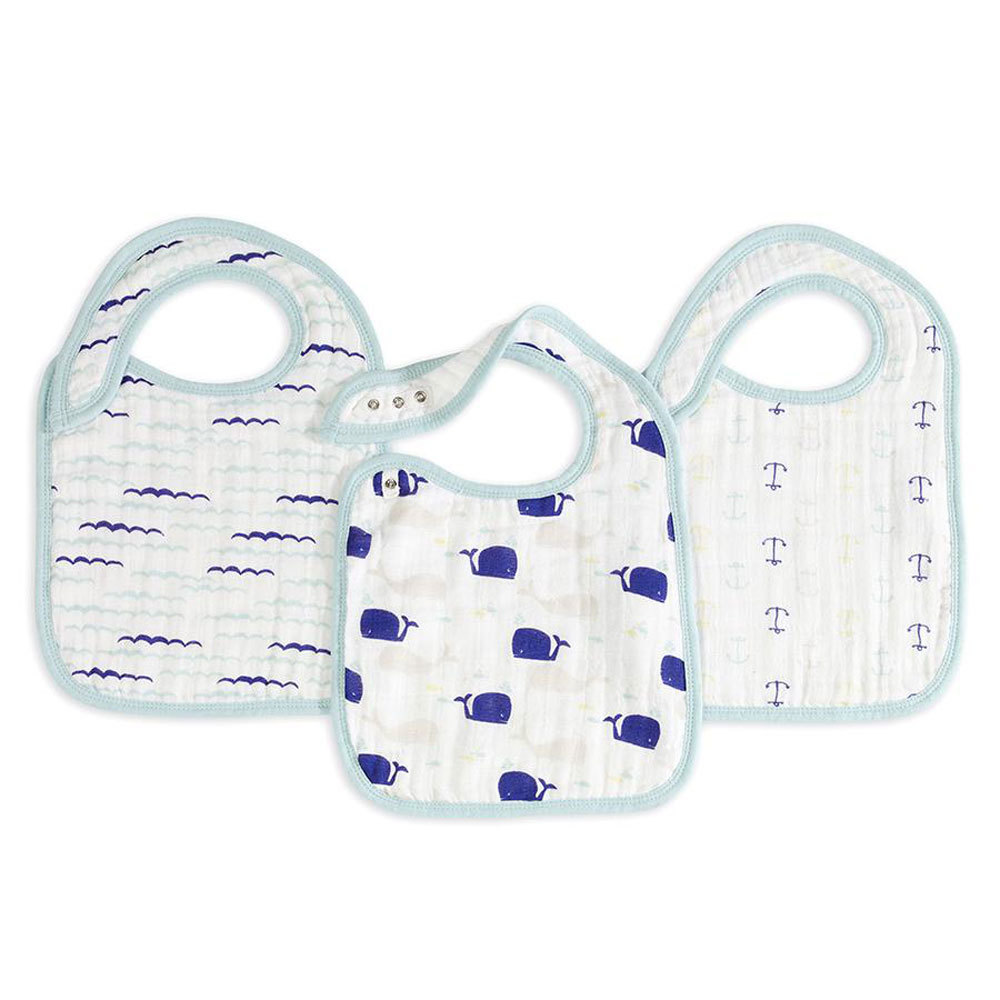 Snap Bibs - 3 pack