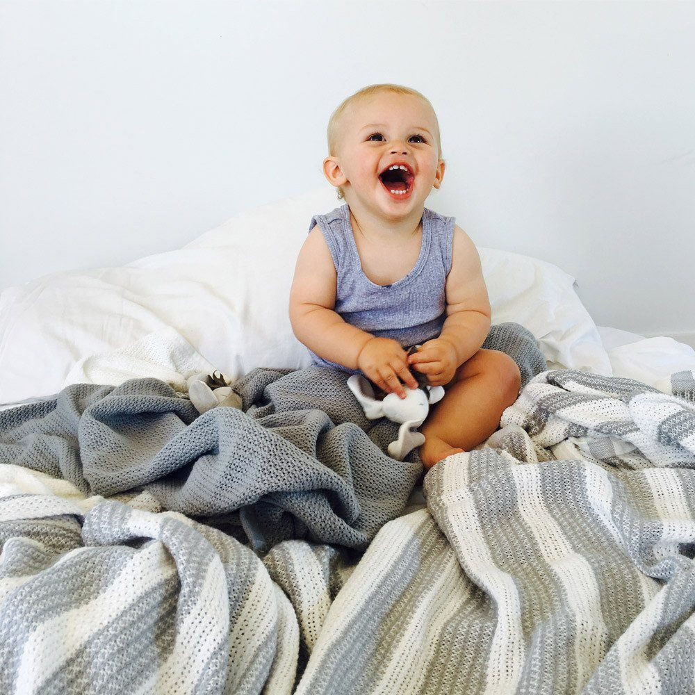 Organic Cotton Cellular Blanket