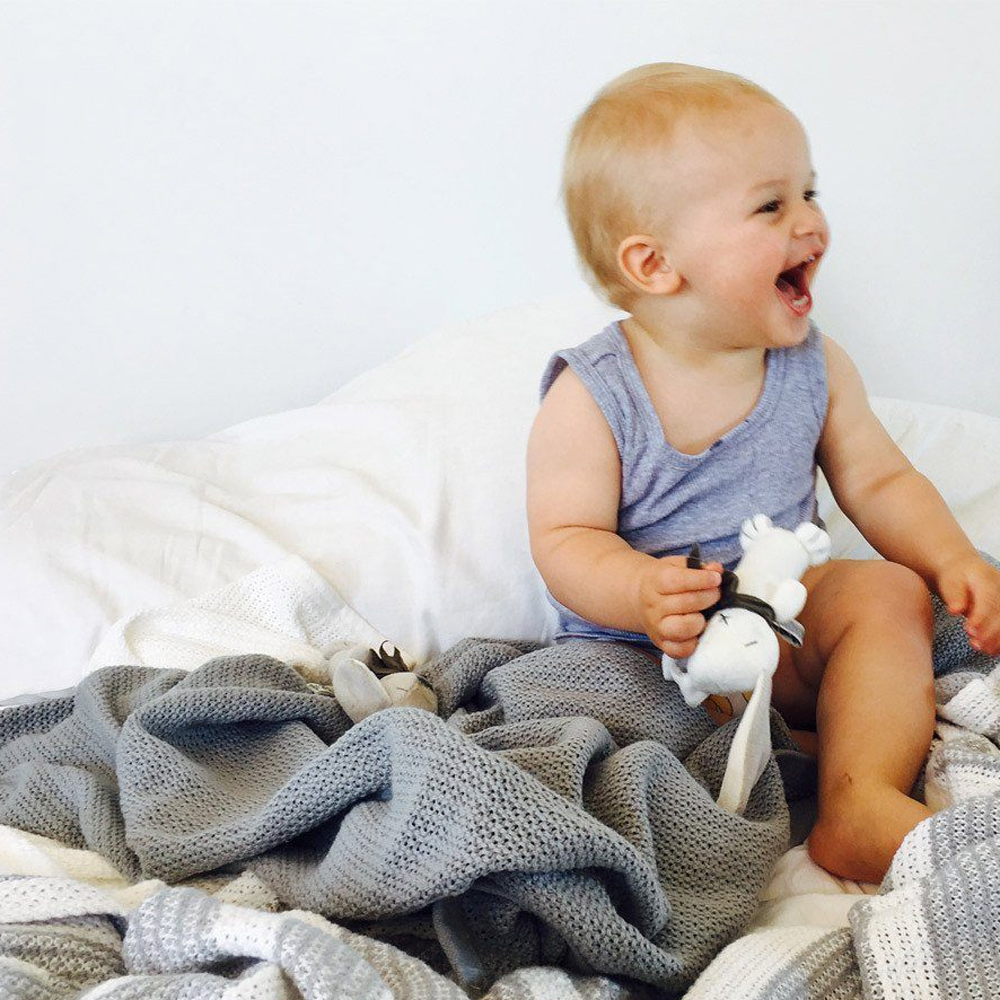 Organic Cotton Cellular Blanket