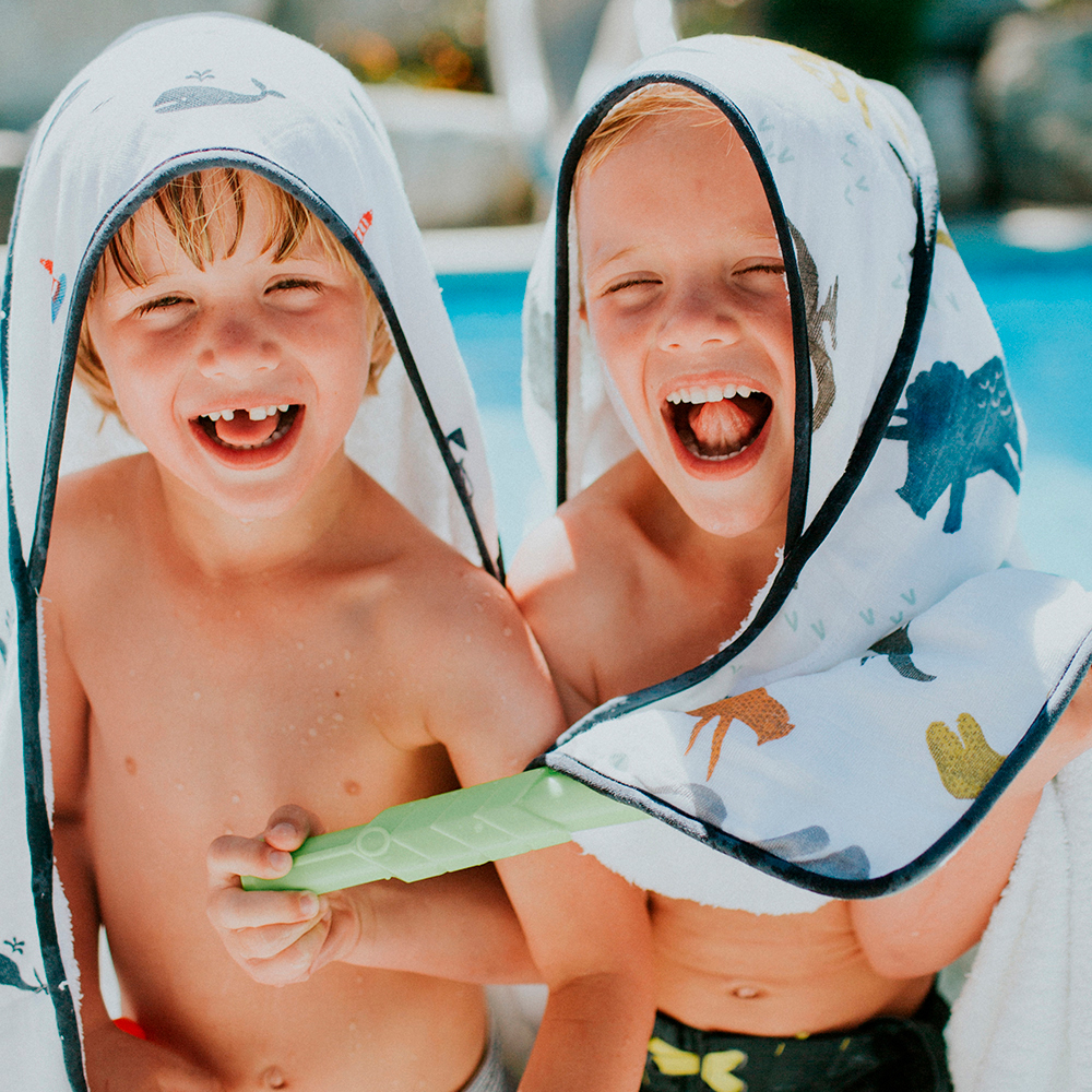 Big Kid Hooded Towel Big Kid Hooded Towel