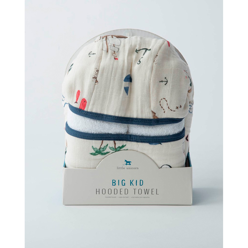 Big Kid Hooded Towel Big Kid Hooded Towel