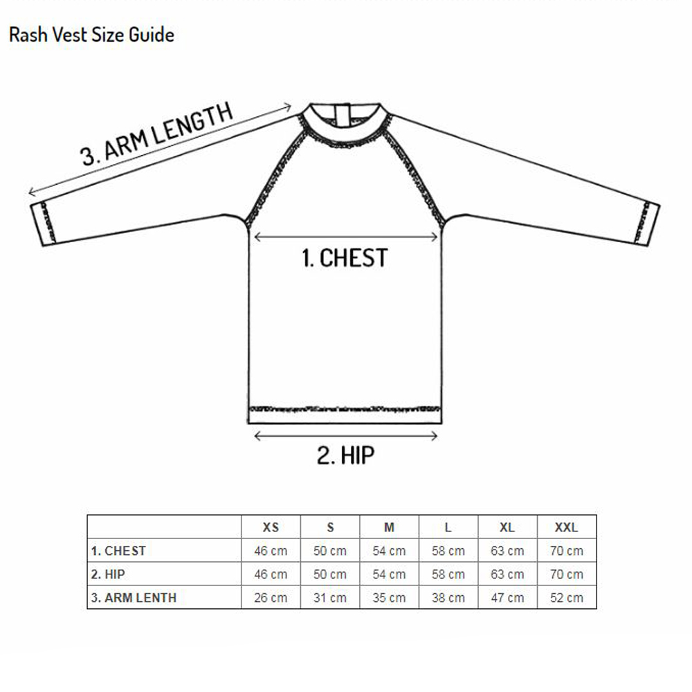 UPF50+ Rash Vest