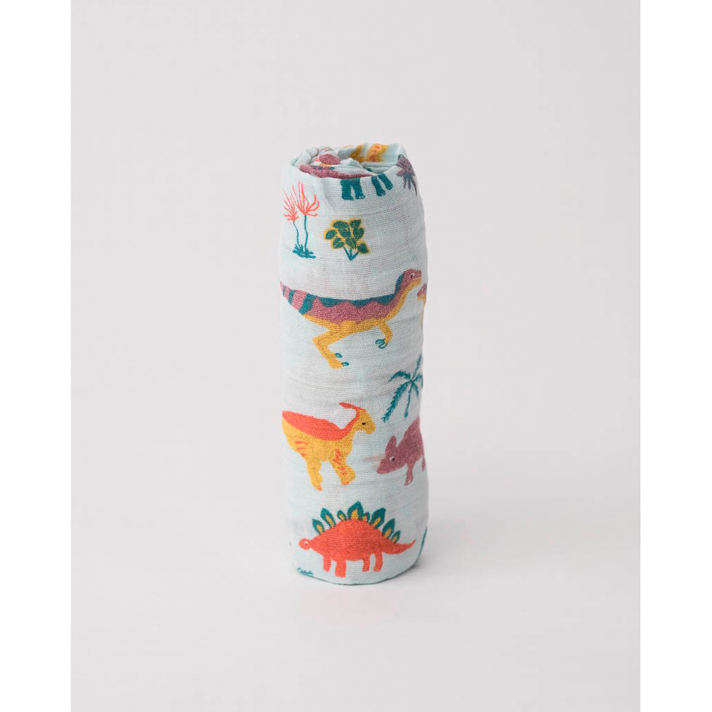 Single Cotton Muslin Swaddle - Animals Single Cotton Muslin Swaddle - Animals