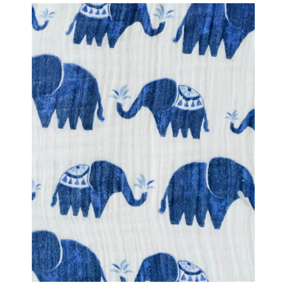Single Cotton Muslin Swaddle - Animals Single Cotton Muslin Swaddle - Animals