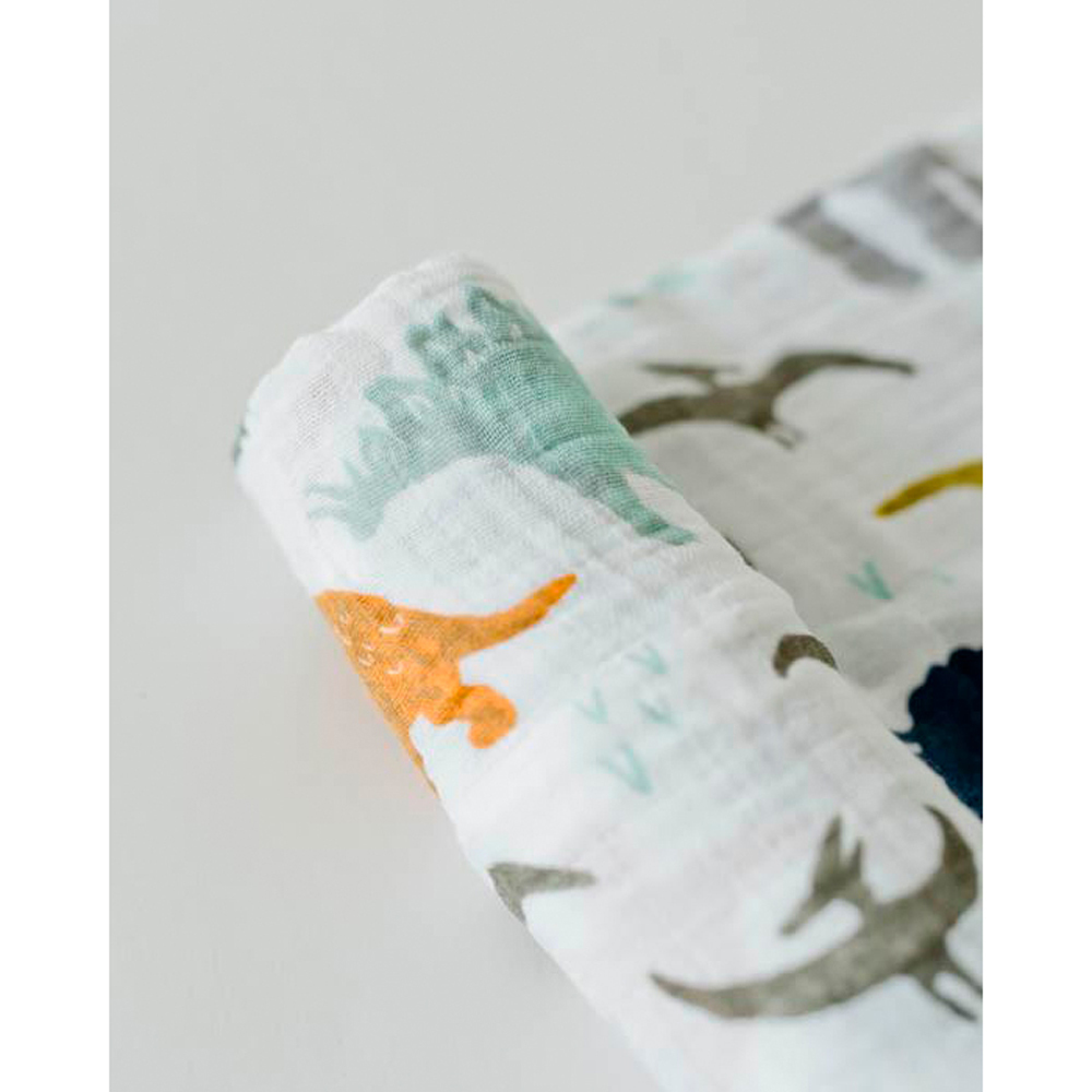 Single Cotton Muslin Swaddle - Animals Single Cotton Muslin Swaddle - Animals