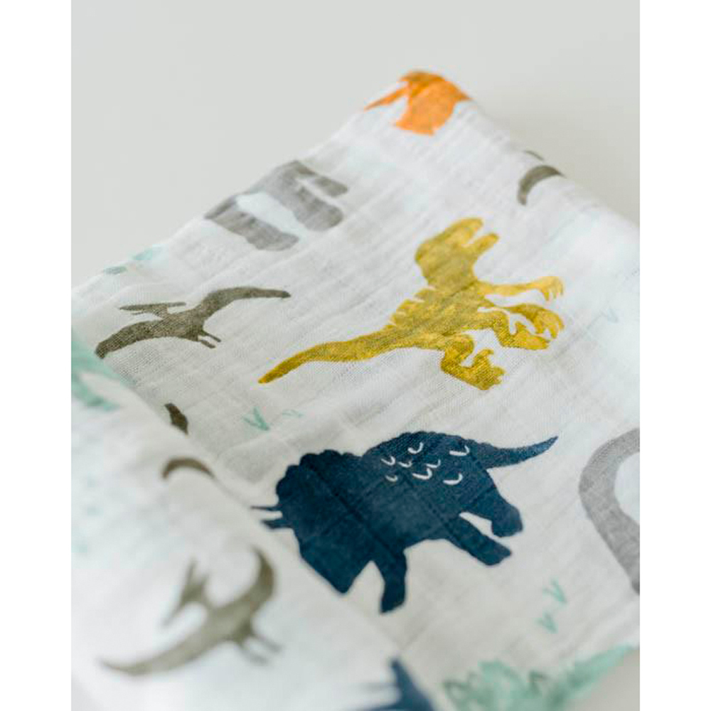 Single Cotton Muslin Swaddle - Animals Single Cotton Muslin Swaddle - Animals