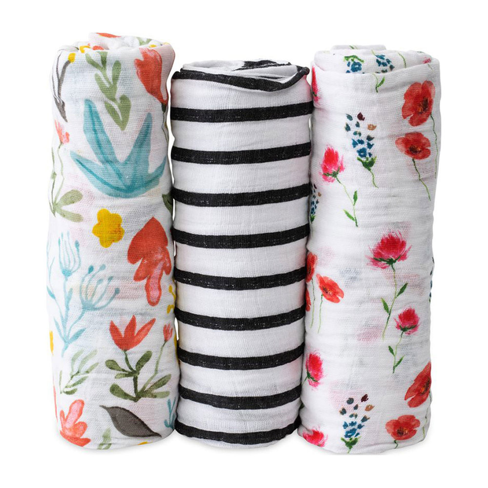 3pk Cotton Muslin Swaddle 3pk Cotton Muslin Swaddle