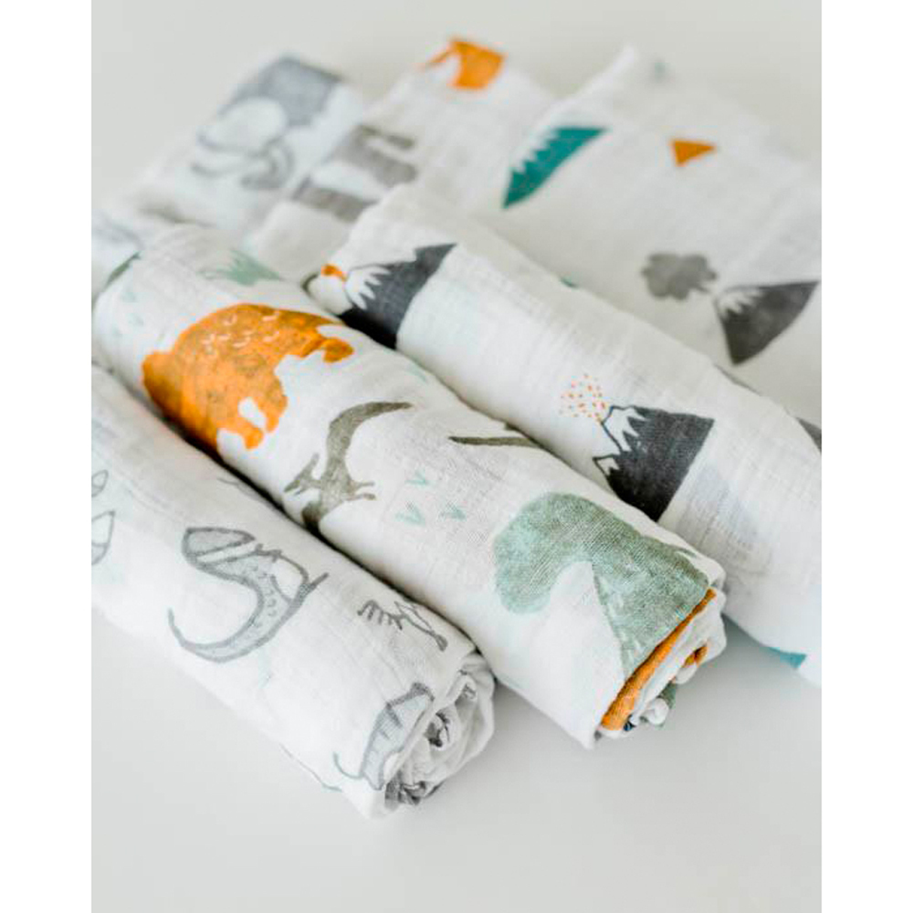 3pk Cotton Muslin Swaddle