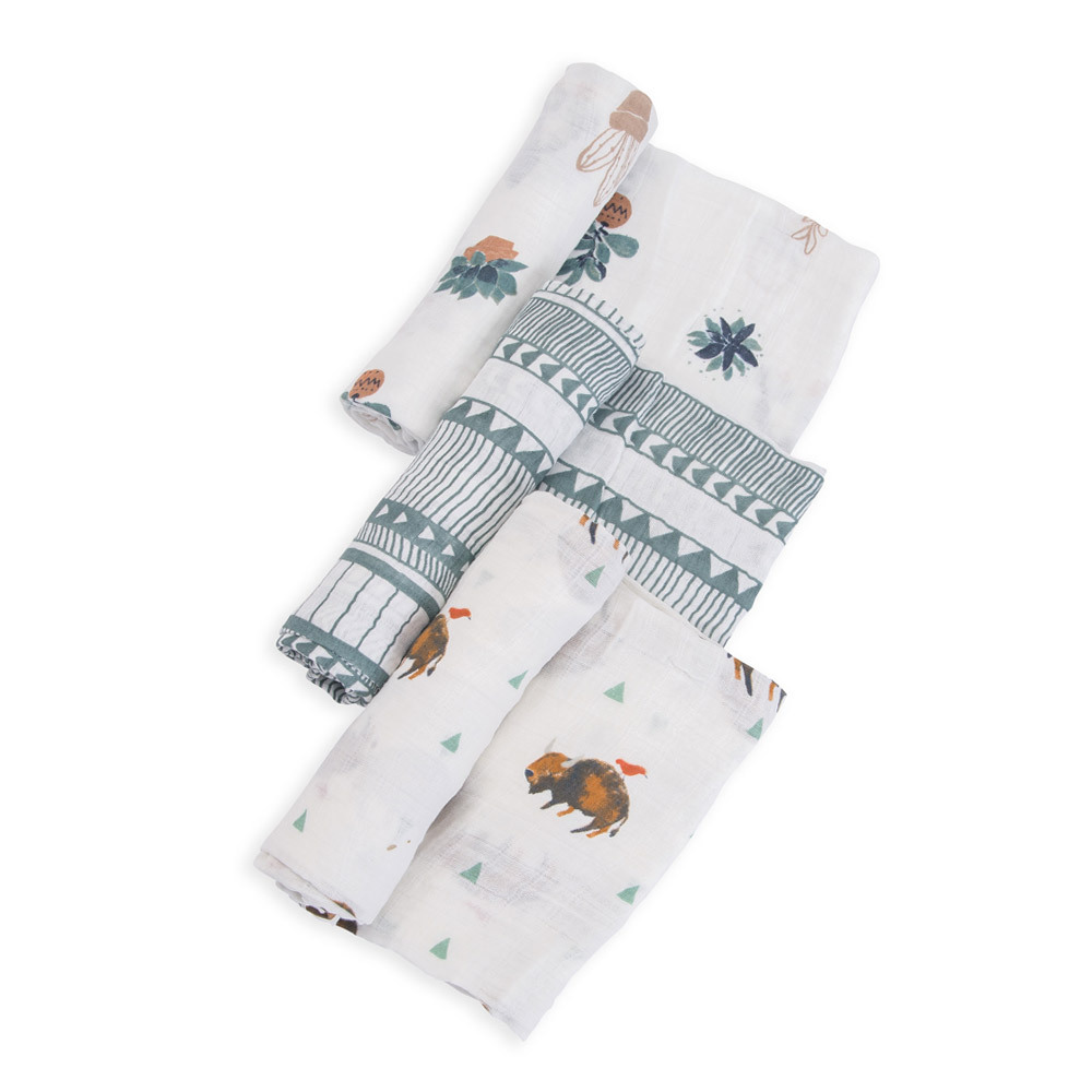 3pk Cotton Muslin Swaddle 3pk Cotton Muslin Swaddle