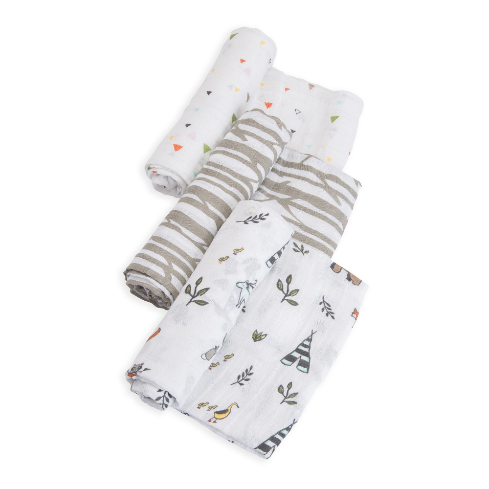 3pk Cotton Muslin Swaddle 3pk Cotton Muslin Swaddle