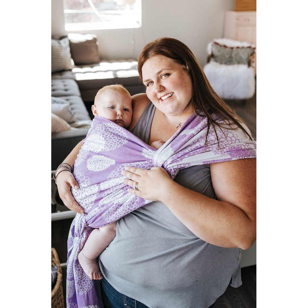 Corallium Jacquard Woven Wrap