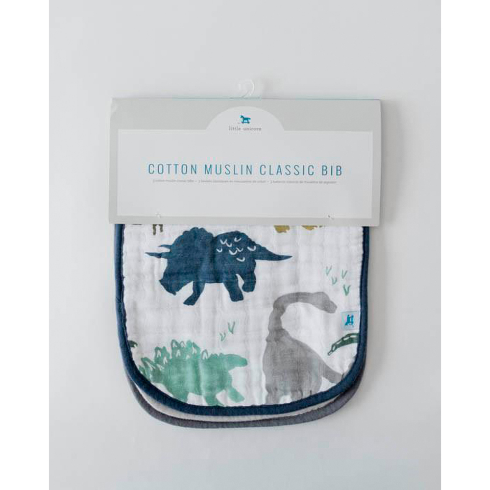 Muslin Classic Bib 3 pack