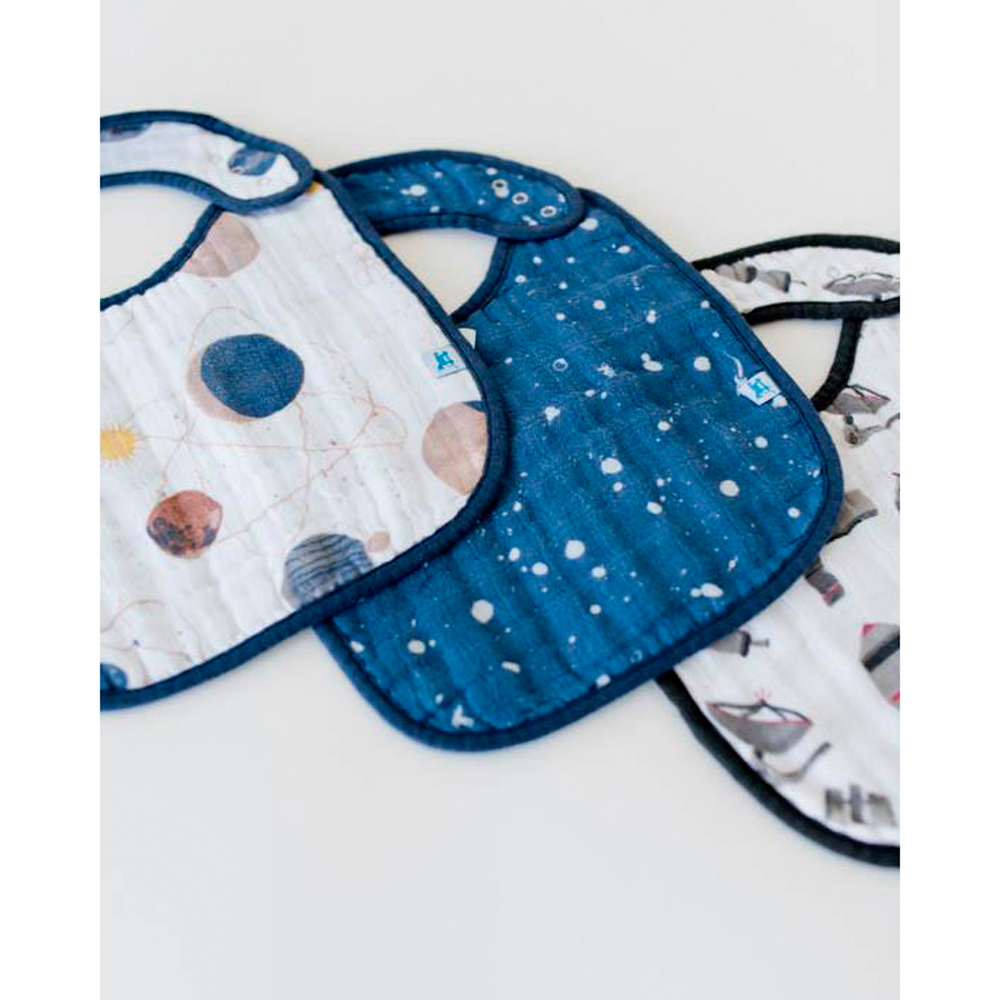 Muslin Classic Bib 3 pack
