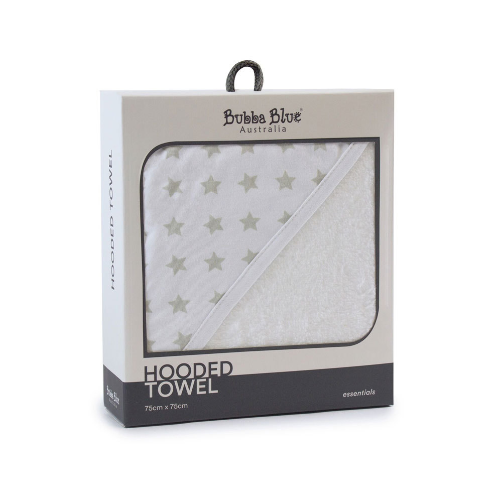 Hooded Towel - Bubba Blue