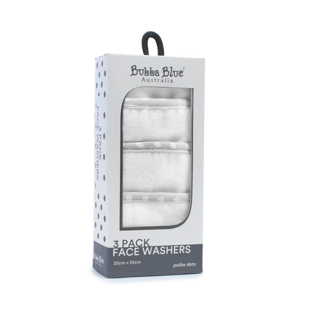 Face Washers 3pk