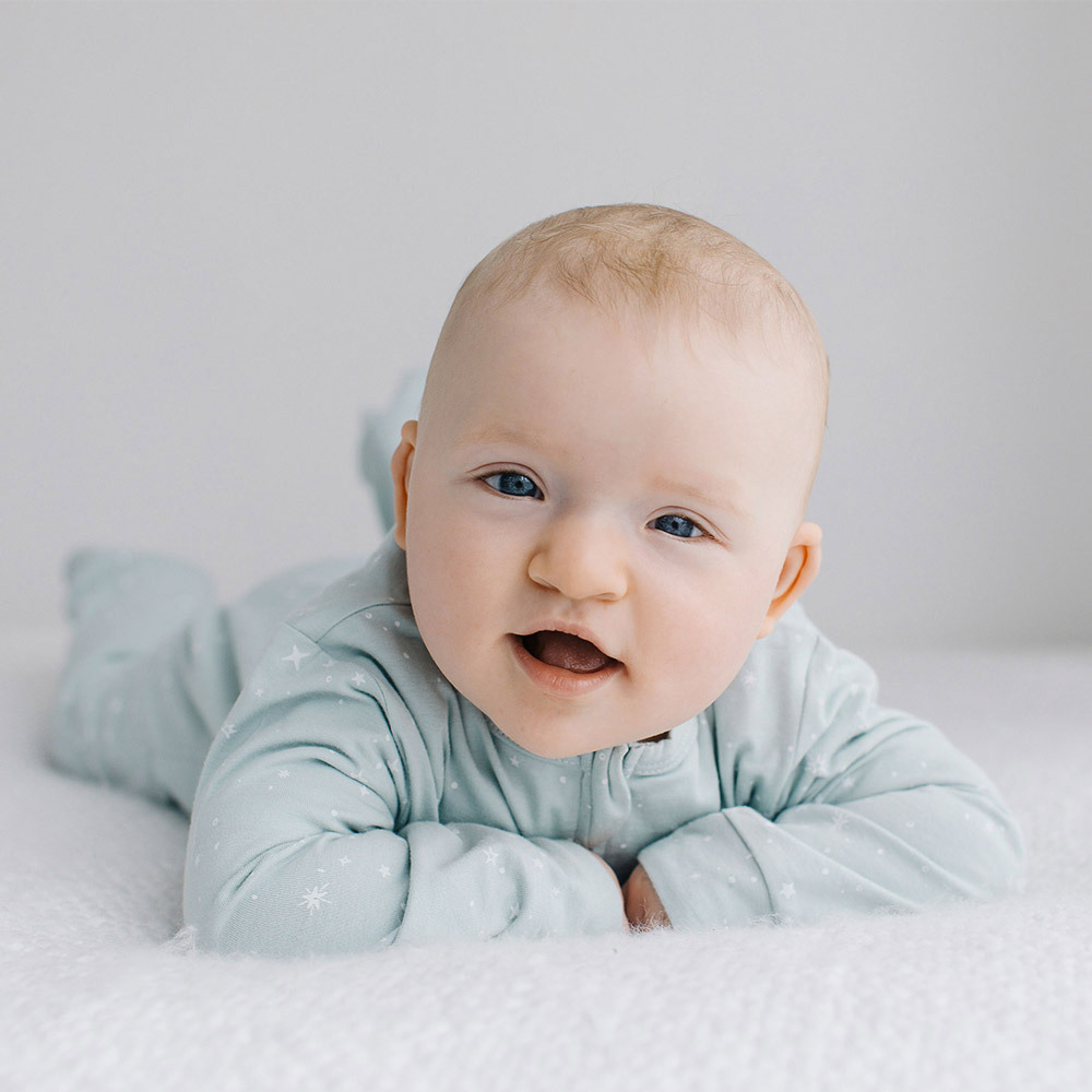 Organic Cotton Fitted Zip Suit