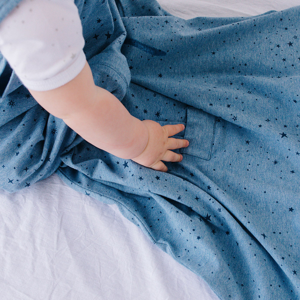 1.0 tog Organic Sleeping Bag - Star