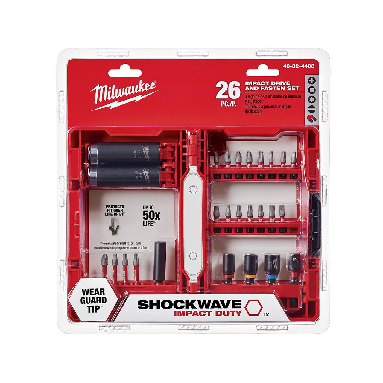 Milwaukee Tool Shockwave™ Impact Duty Drive & Fasten Set - 26