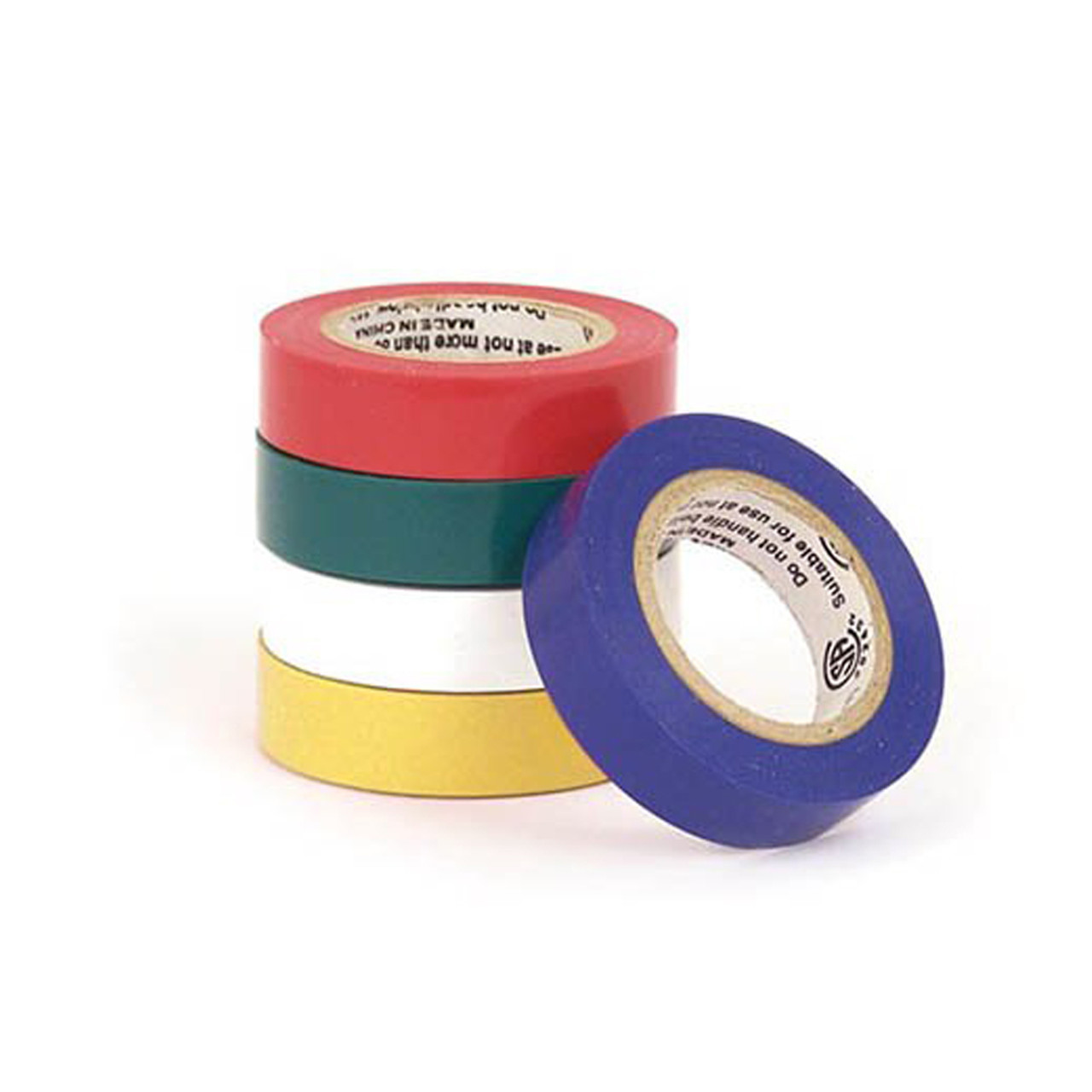 TWI 3/4 Electrical Tape Assorted Colors (5 Pack) - TW-5TAPE