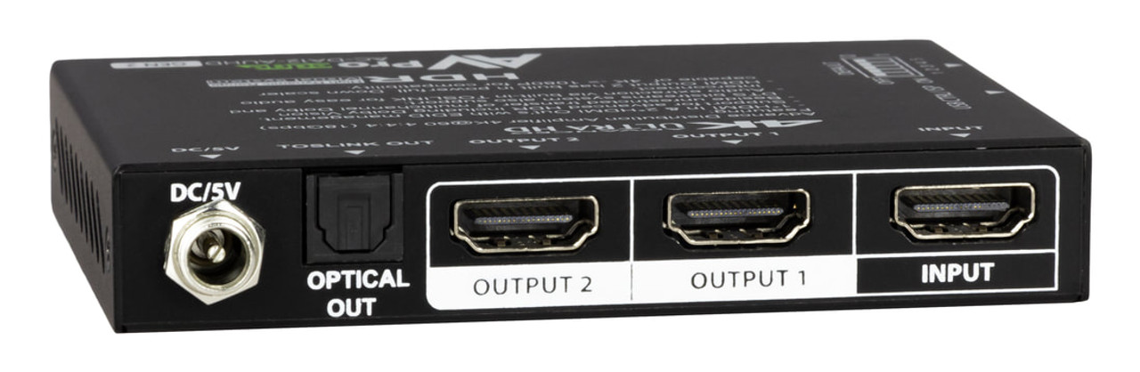 SPLITTER HDMI/HDMI 1x2, 4K HDR 4:4:4, AVEC DOWNMIX 1080p