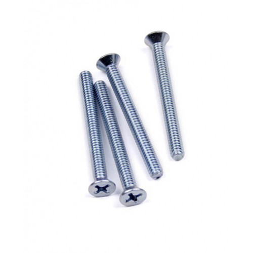 1/4"- 20 x 2-1/2" Phillips Flat Head Machine Screw - (50 Pack)