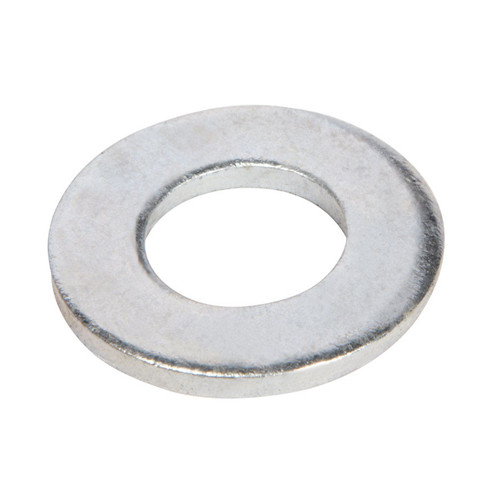 Zinc-Plated Steel 1/2 in. SAE Flat Washer (50 Pack)