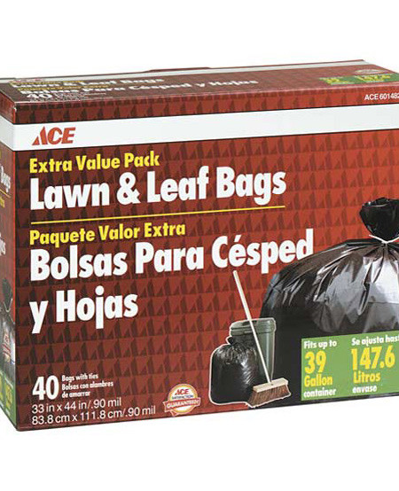 Trash Bags Flap Tie - (40 Pack)