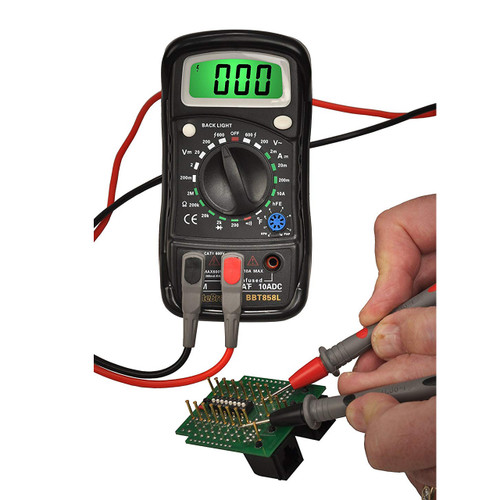 Digital Multimeter with Temperature