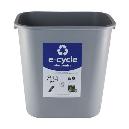7 Gallon Trashcan with 5.5x8.5 E-Cycle - BBY_ECYCL5585