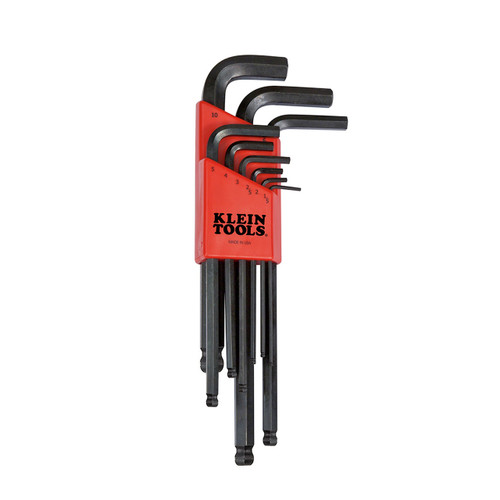 L Style Ball End Hex Key Caddy Set Metric (9-Piece)