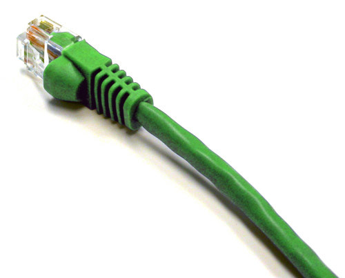 1Ft Cat5E Patch Cable: Green - CAT5E-1GN