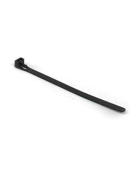 6" Reusable Cable Ties - Black (100 Pack)