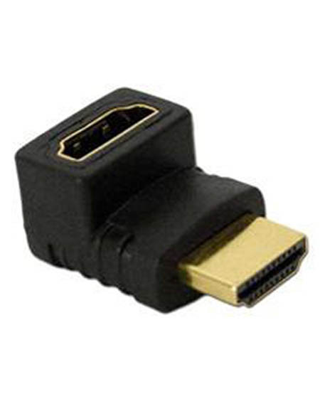 90 Degree (Up) HDMI Adapter Male To Female