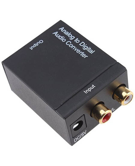 Analog To Digital Audio Converter