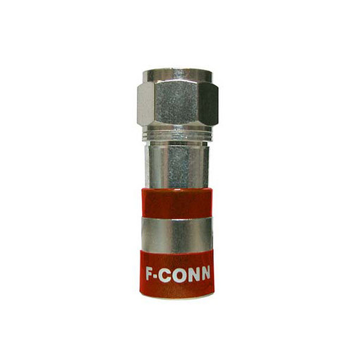 Rg59 & Quad F Type Compression Connectors - (25 Pack)