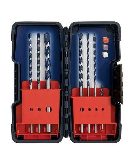 7-Piece Hammer Drill Masonry Bit Set