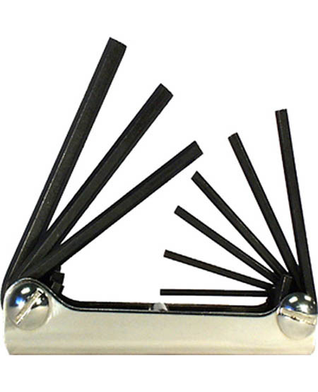 Fold Up Hex Key Set