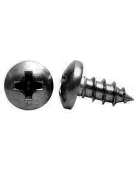 100Pk #8X1/4In Black Zinc Pan H - PSMSBZ0080025PH